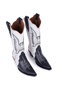 MONTSERRAT MESSEGEUR | Botas Jornada Hueso - Black
