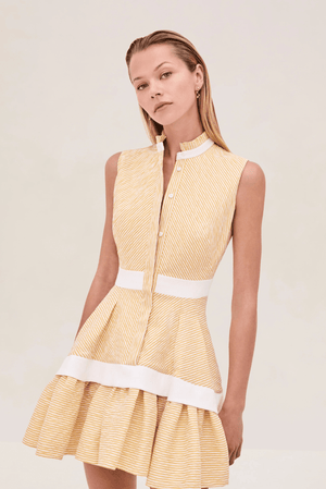 ALEXIS | Natacha Dress - Yellow Stripe