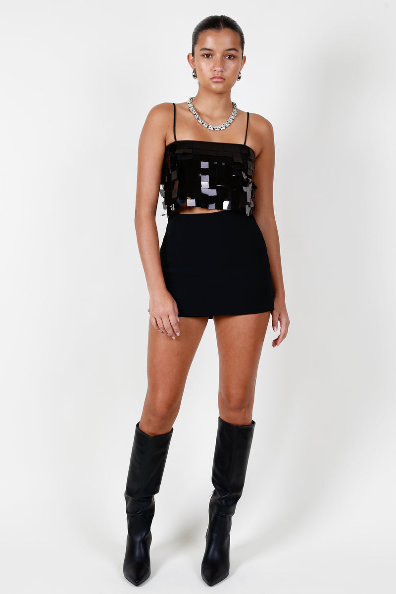 ALEXIS | The Chana Skort - Noir