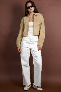 BLANK NYC | Cinnamon Crunch Jacket - Camel Suede