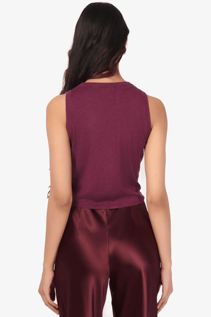 CAMI NYC | Dia Sweater Vest - Blackberry