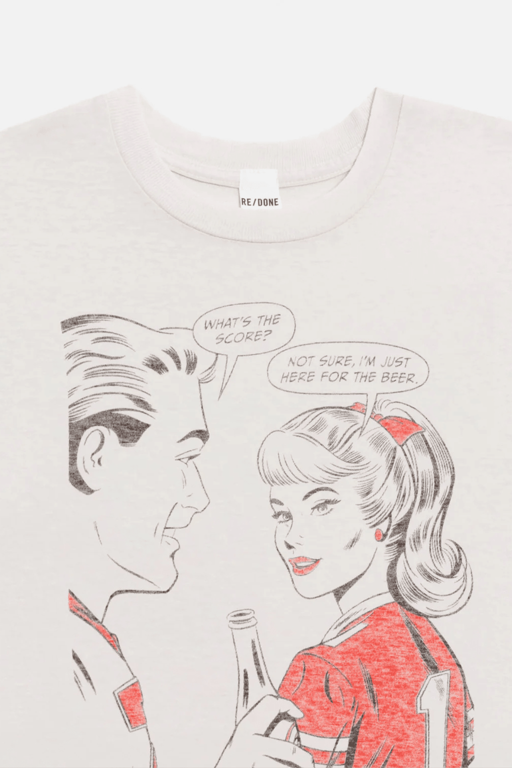 RE/DONE | Classic Tee Sports - Vintage White