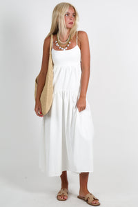 ENDLESS ROSE | Seaside Maxi Dress - White