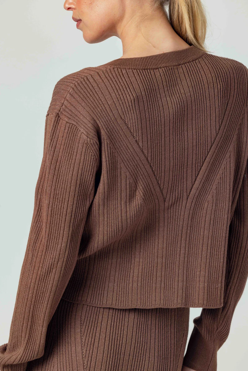 SUNDAYS | Nora Cardigan - Hickory