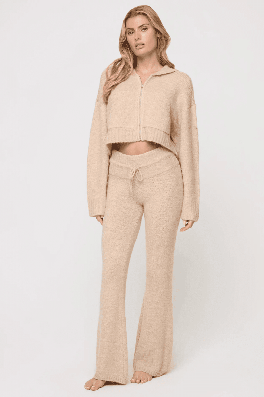 L*SPACE | Jet Set Hoodie - Heather/Oatmeal
