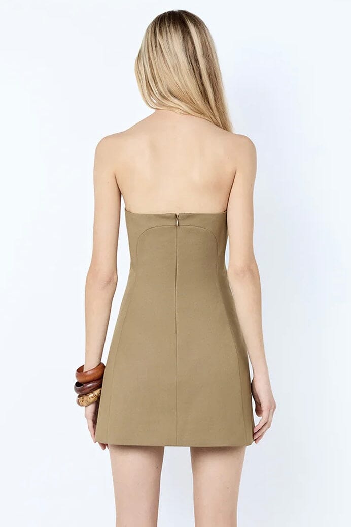 knee length dresses for ladies Luce Mini Dress in White main image 0