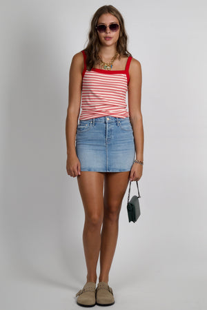 MOTHER | The Vagabond Mini Skirt - Magic School Bus