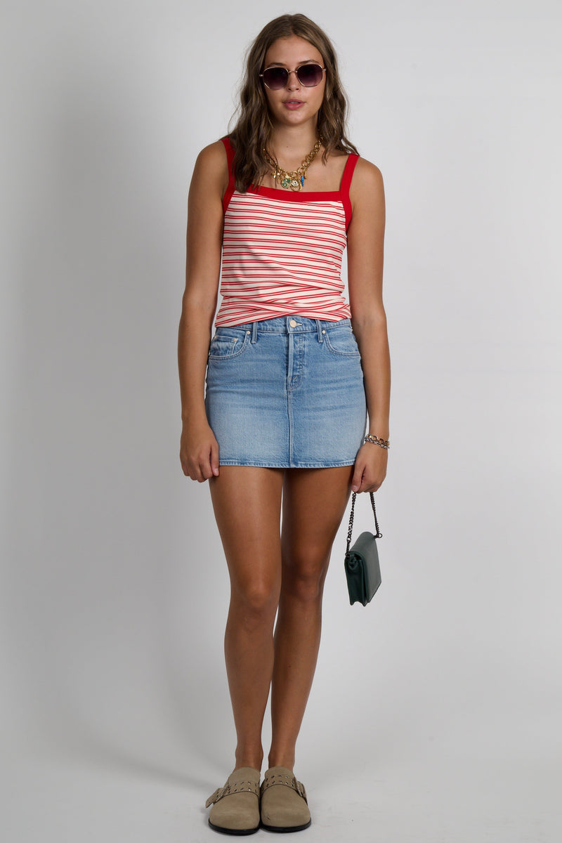 MOTHER | The Vagabond Mini Skirt - Magic School Bus