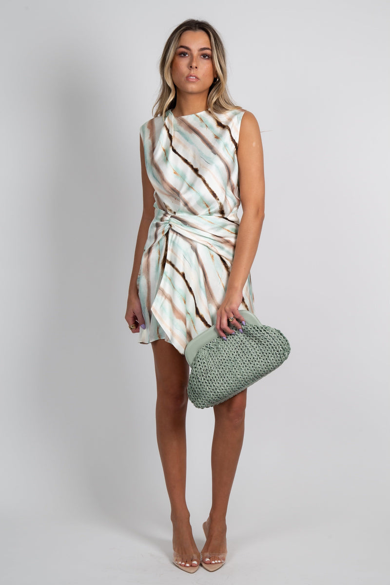 A.L.C. | Delia Dress - Mint Multi
