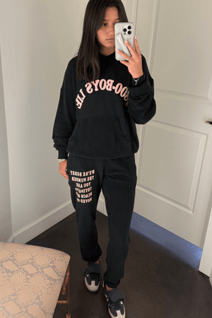 BOYS LIE | 1-800 Boys Lie Mac Slim Sweats - Black