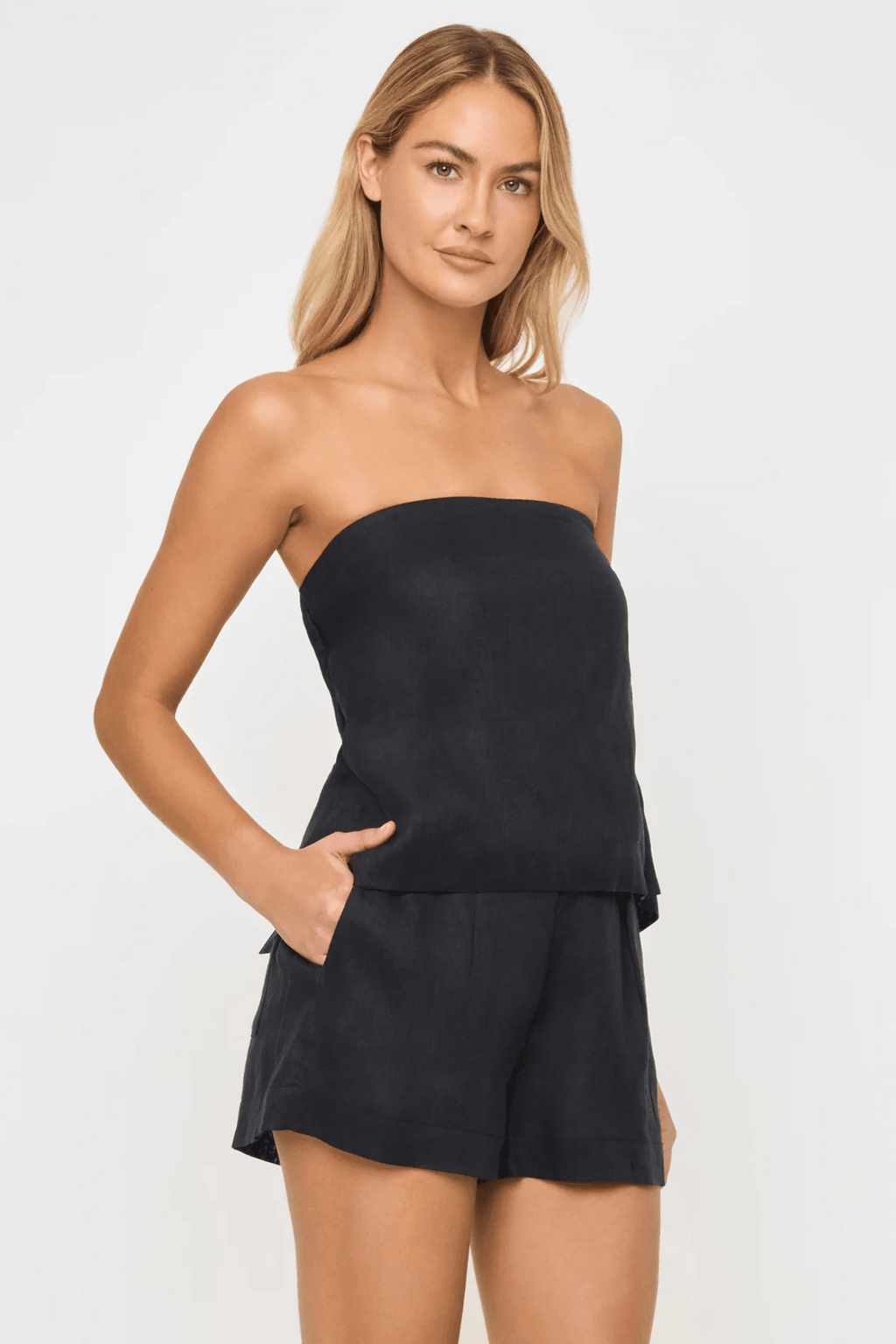 L SPACE | Tessa Top - Black