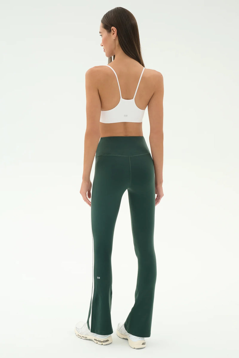 SPLITS59 | Raquel High Waist Supplex Flare 32 - Military/White