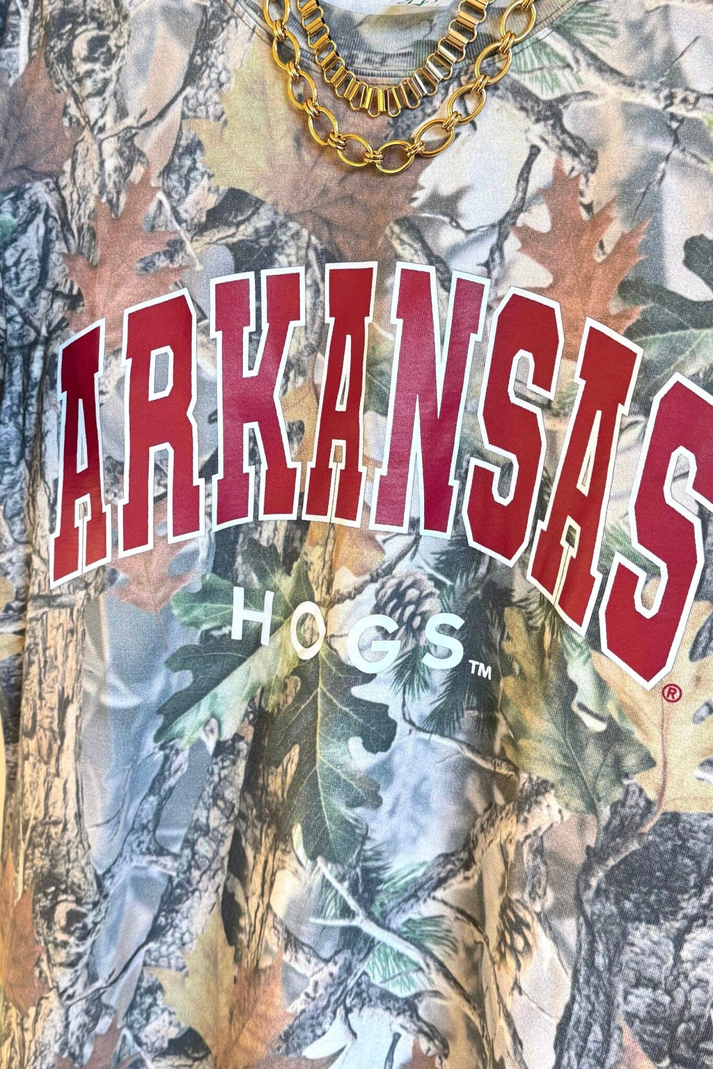 Arkansas Boyfriend Tee - Camo