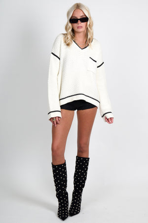 SANCIA | The Inka Knit Jumper - Frost