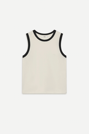 FRAME | The Ringer Tank - Cream