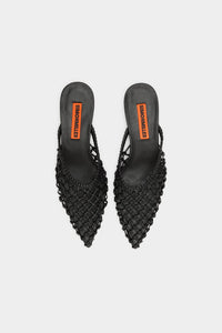 SIMON MILLER | Gala Knotted Mule - Noir