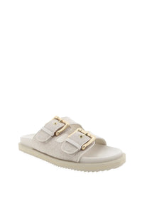 BILLINI | Tenzin Slides - Cream Linen