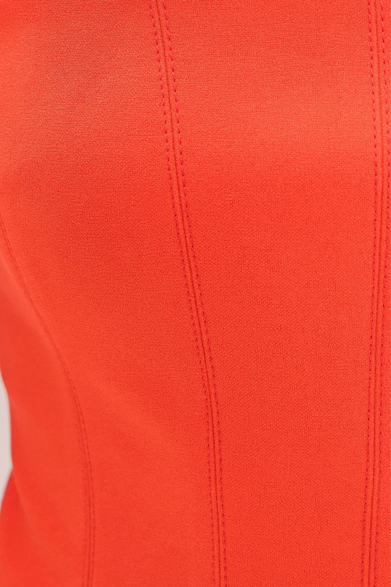 MISHA | The Irisha Bonded Dress - Grenadine