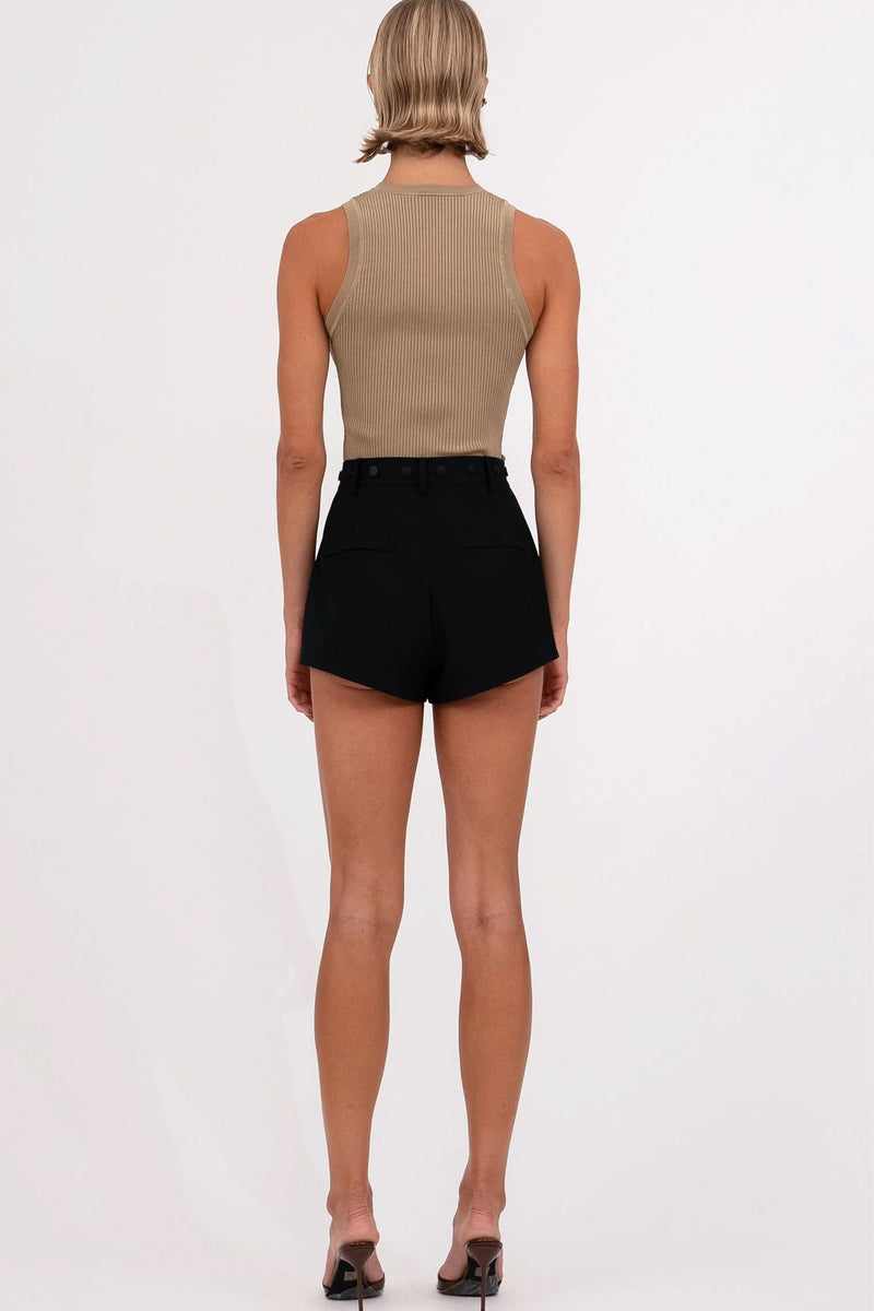 NONCHALANT | Zehra Short - Black
