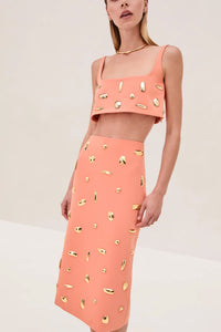 ALEXIS | Pamila Skirt - Tangerine
