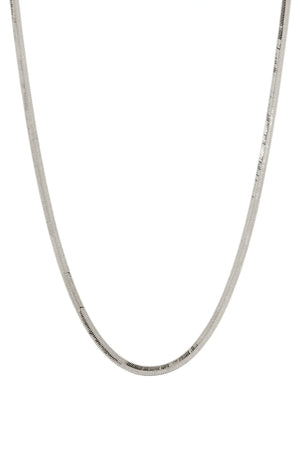 LUV AJ | Classique Herringbone Chain - Silver