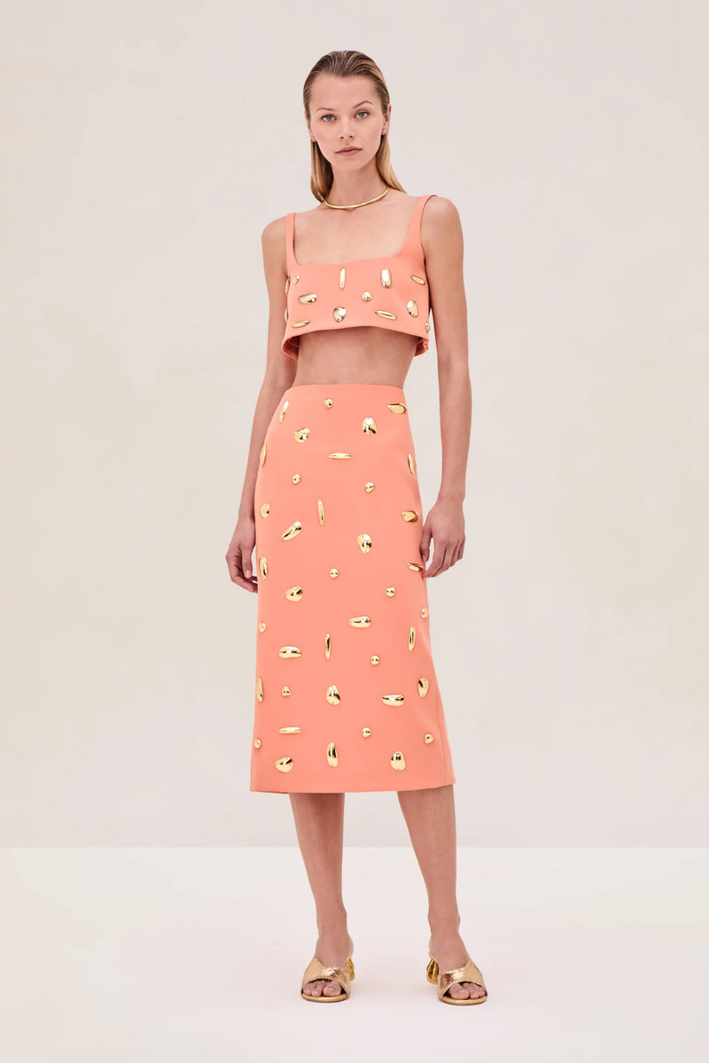 ALEXIS | Pamila Skirt - Tangerine