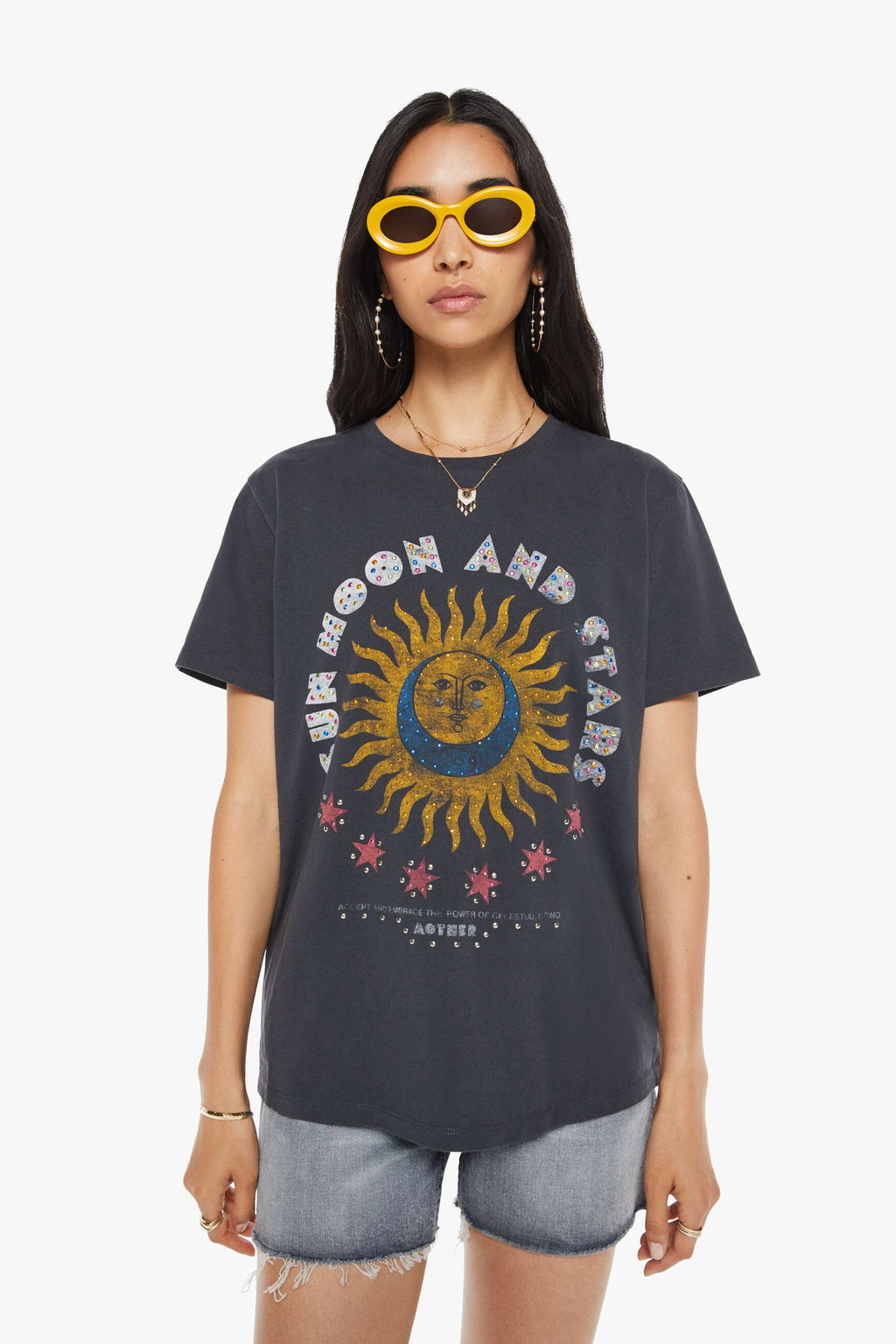 MOTHER | The Rowdy Tee - Sun Moon and Stars