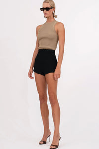 NONCHALANT | Zehra Short - Black