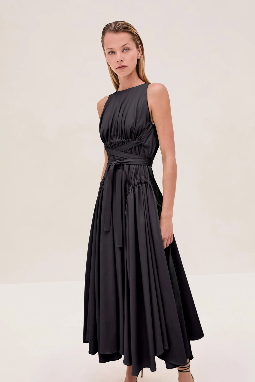 ALEXIS | Versaille Dress - Black