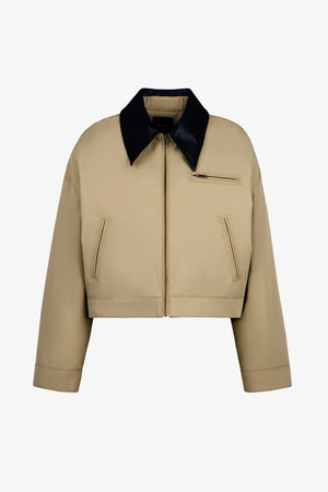 SMYTHE | Leather Block Jacket - Black Neutral