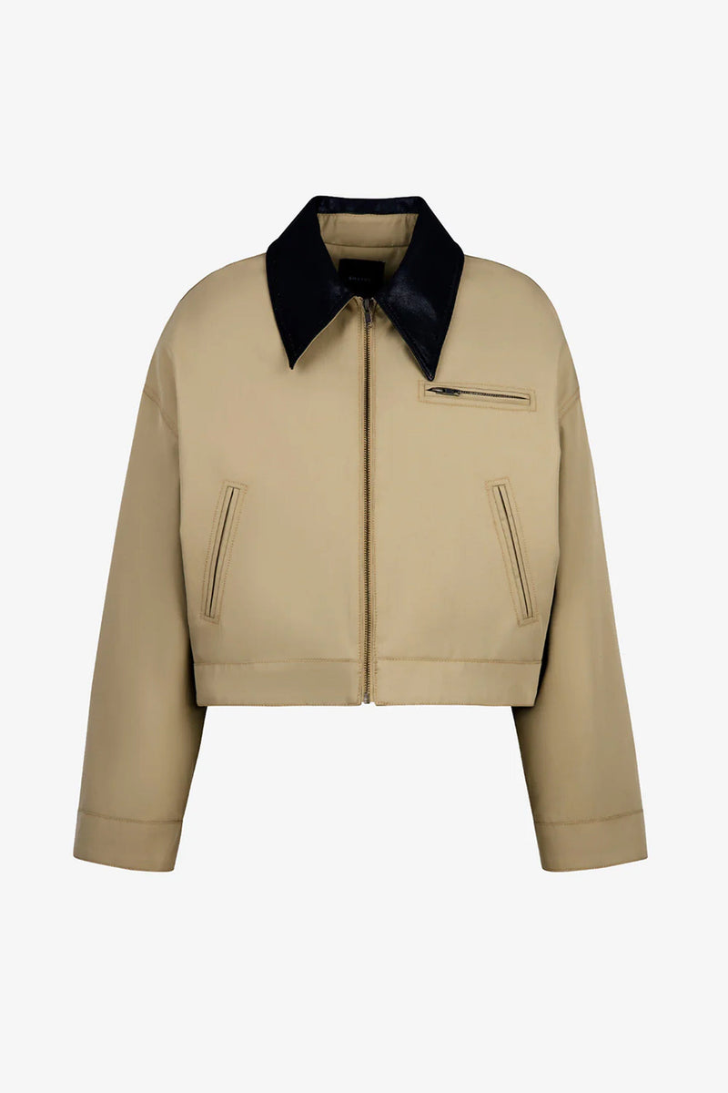 SMYTHE | Leather Block Jacket - Black Neutral