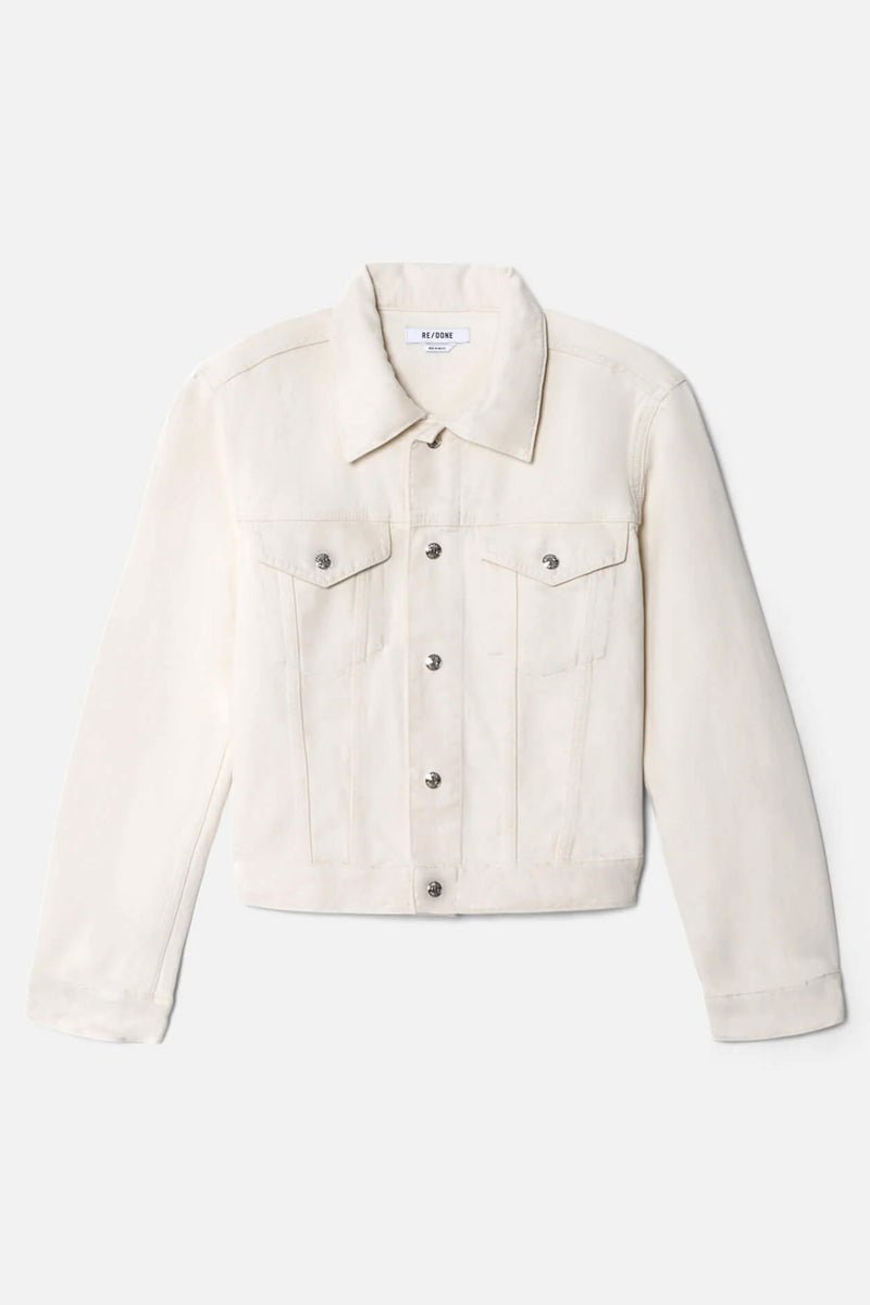 RE/DONE | Baby Trucker Jacket - Crema