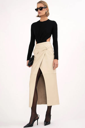 NONCHALANT | Celeste Skirt - Sand