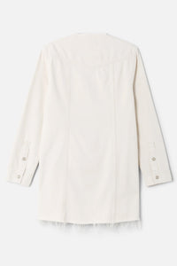 RE/DONE | The Riley Mini Dress - Crema