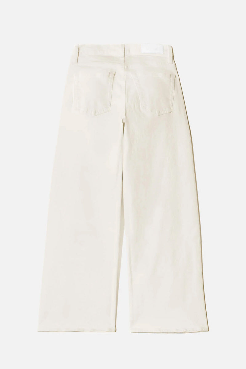 RE/DONE | Mid Rise Wide Leg - Crema