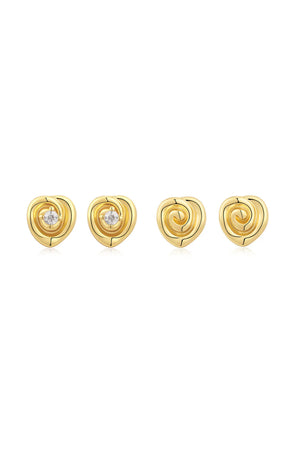 LUV AJ | The Coquille Studs Set