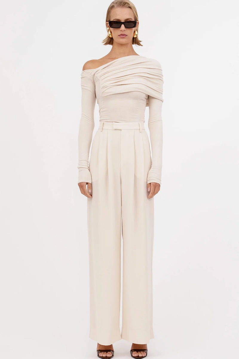 NONCHALANT | Santana Pant - Bone