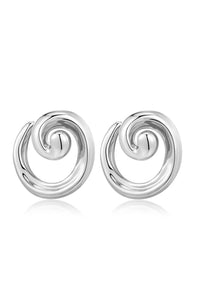 LUV AJ | The Seashell Coil Studs
