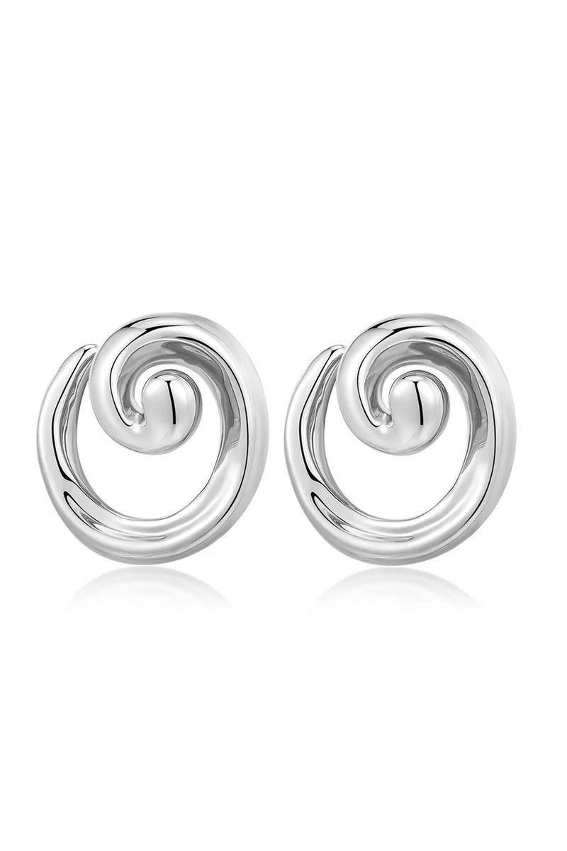 LUV AJ | The Seashell Coil Studs