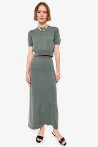 CAMI NYC | Lexa Cropped Knit Top - Bayou