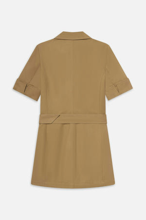 FRAME | The Utility Dress - Khaki Tan