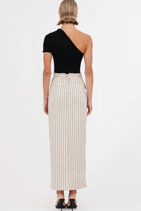 NONCHALANT | Ula Skirt - White/Black