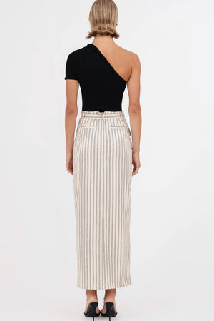 NONCHALANT | Ula Skirt - White/Black