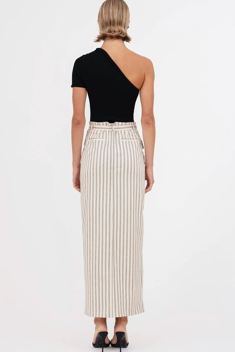 NONCHALANT | Ula Skirt - White/Black