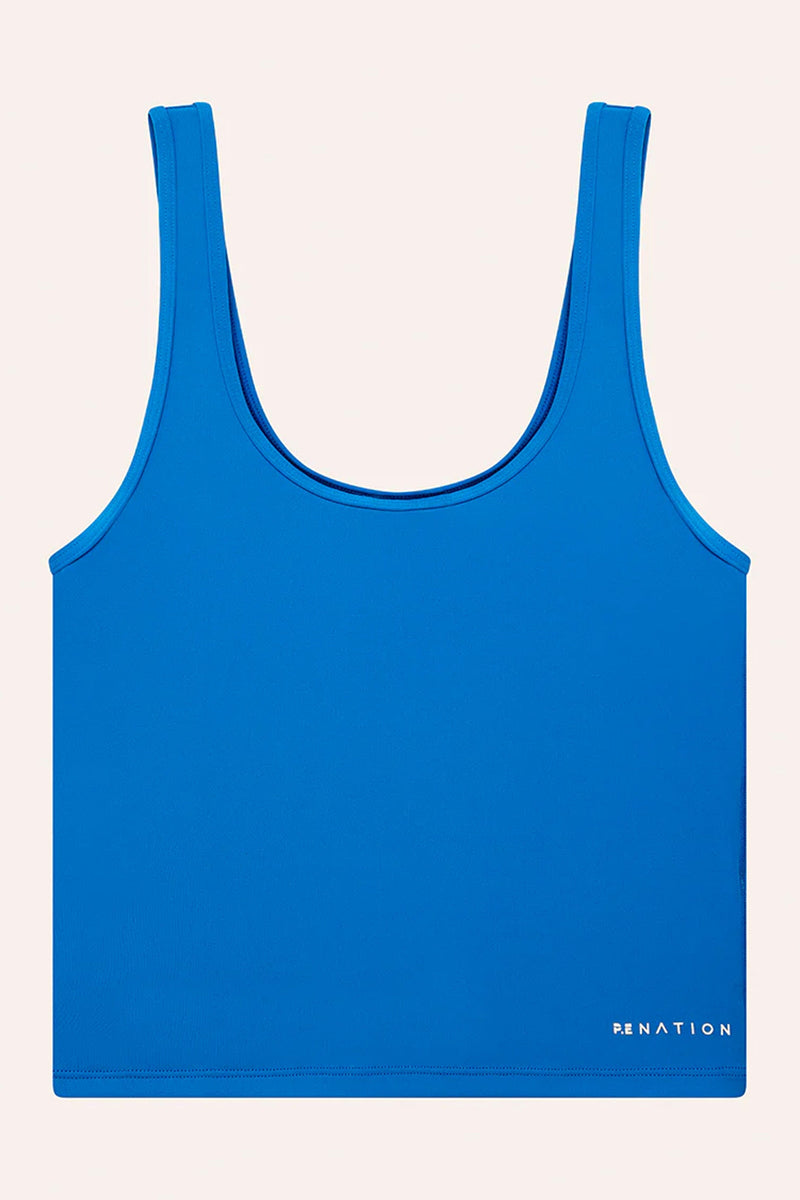 P.E NATION | Elemental Tank - French blue
