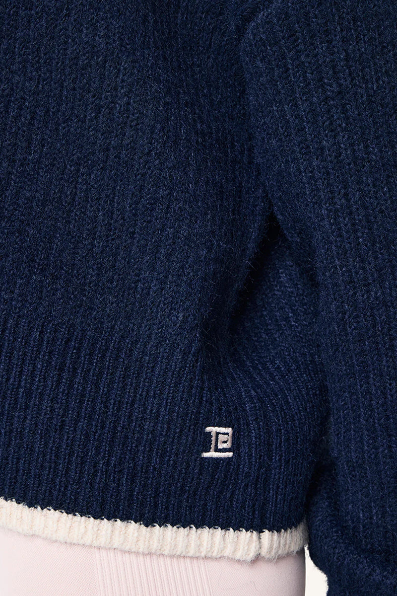 P.E NATION | Illuminate Knit - Dark Navy
