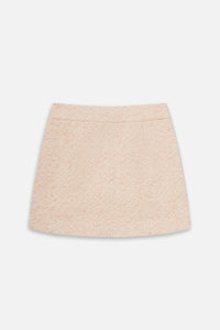 FRAME | Tweed Mini Skirt - Azalea