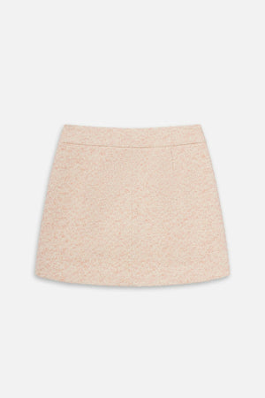 FRAME | Tweed Mini Skirt - Azalea