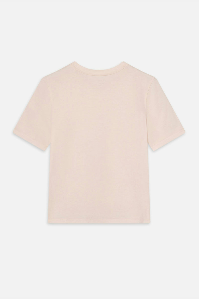 FRAME | The Baby Tee - Light Pink