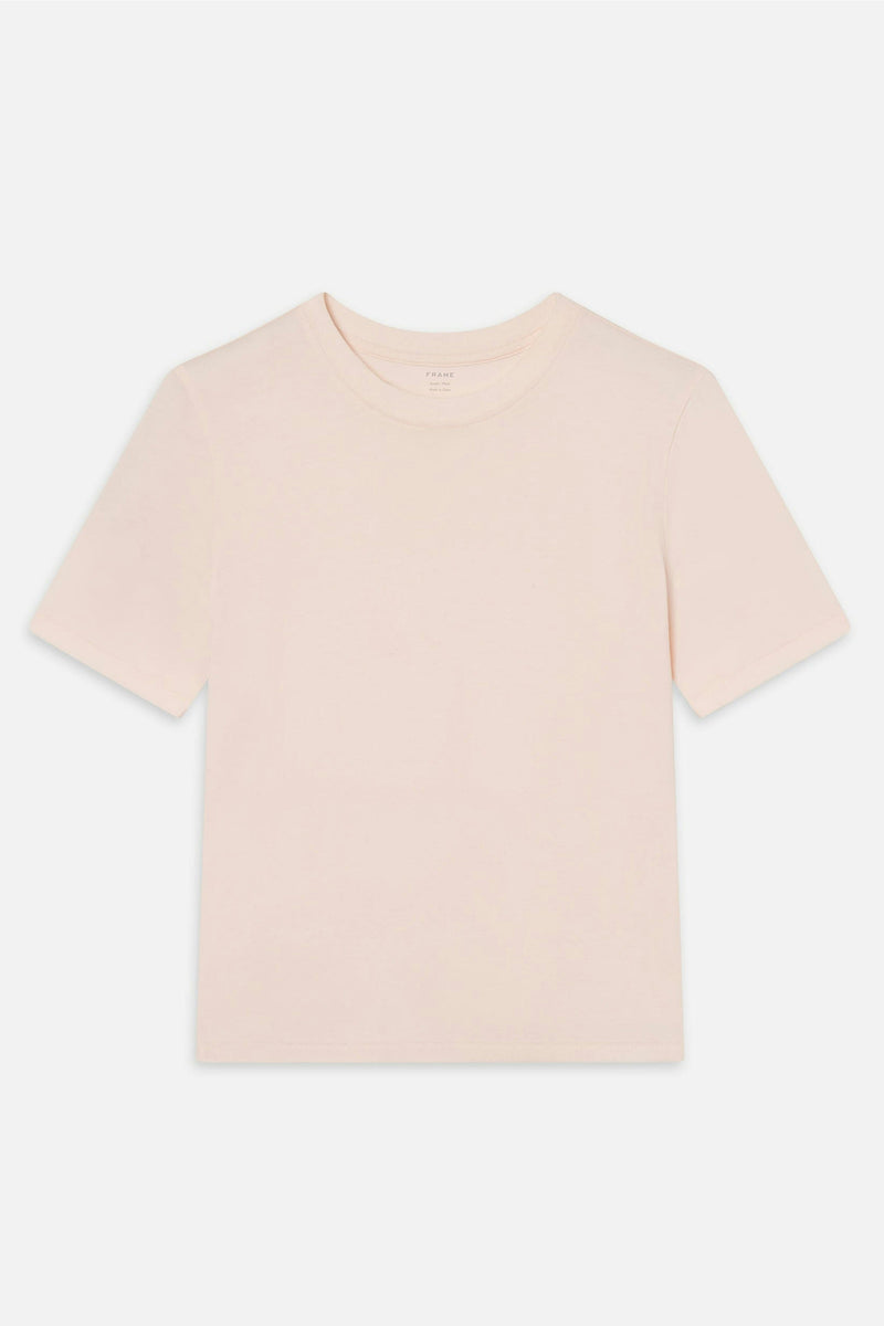 FRAME | The Baby Tee - Light Pink